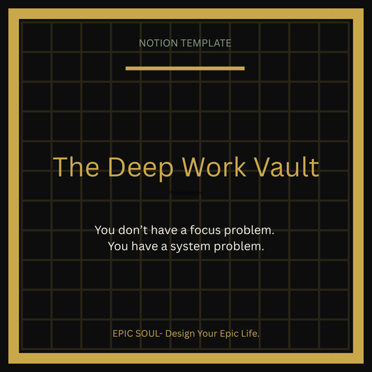 The Deep Work Vault